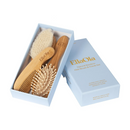 Retail - 3-Piece Bamboo Brush & Comb Set