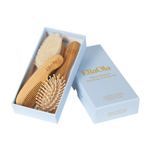 Retail - 3-Piece Bamboo Brush & Comb Set