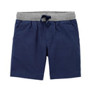 Carters - Baby Boy Pull-On Dock Shorts, Navy Image 1