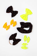 2PK BABY FAB CLIPS: neon safety yellow