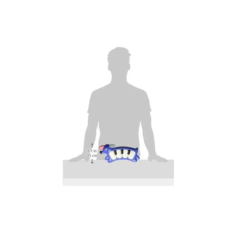 Skip Hop Vibrant Village Light-Up Dog Piano, Blue Image 6