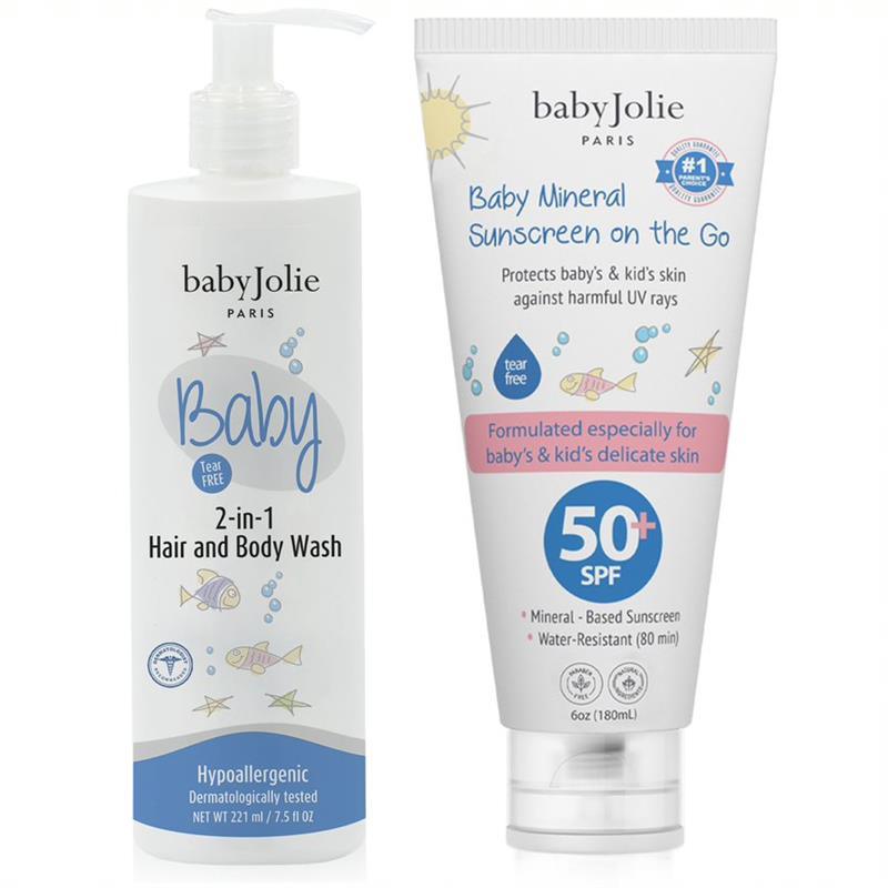 Baby Jolie - Baby Vacation Bundle (Sunscreen & Hair Body Wash) Image 1