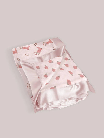 Reversible Baby Blanket, Bloomin' Boot Image 2