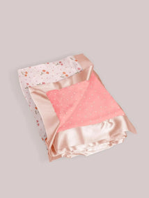 Reversible Baby Blanket- Cherry Cute by Doodle By Meg
