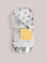 Reversible Baby Blanket - Happy Baby Vibes