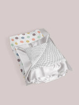 Reversible Baby Blanket - Happy Baby Vibes