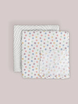 Swaddle Blanket Set - Happy Baby Vibes