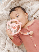Silicone Teether Ring - Bloomin' Boot