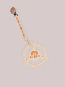 Silicone Teether Ring - Be Kind Rainbows