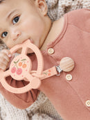 Silicone Teether Ring - Cherry Cute by Doodle By Meg