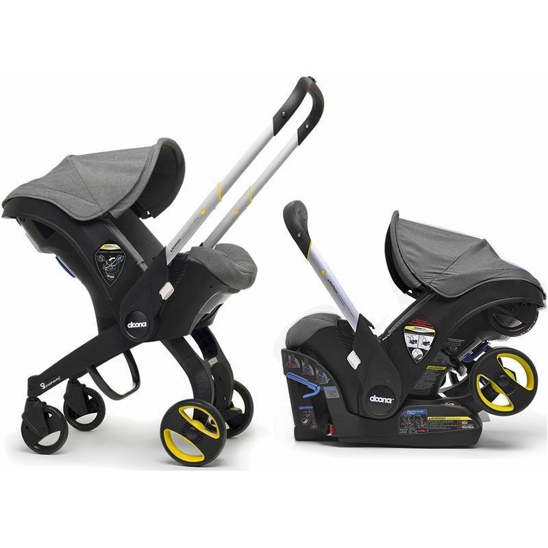 Doona - Infant Car Seat With Base & Stroller, Grey/Storm Image 1