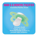Mam Love & Affection - Daddy (2 Love & Affection Pacifiers & 1 Clip - Girl Image 5