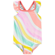Carter's - Baby Girl Striped Swimsuit Image 1