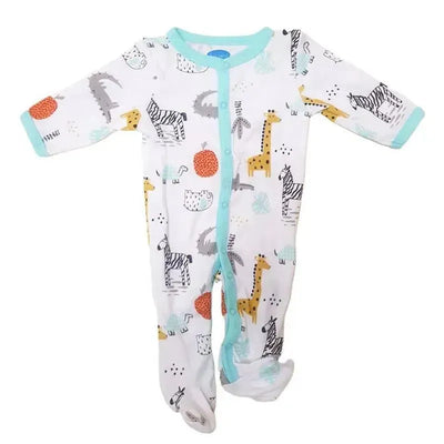 Bon Bebe - Baby Boy Overall, Animals Image 1