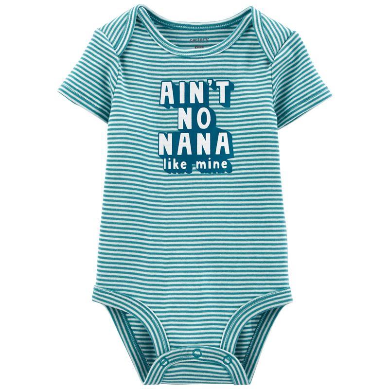 Carter's - Ain't No Nana Like Mine Original Bodysuit, Blue Image 1