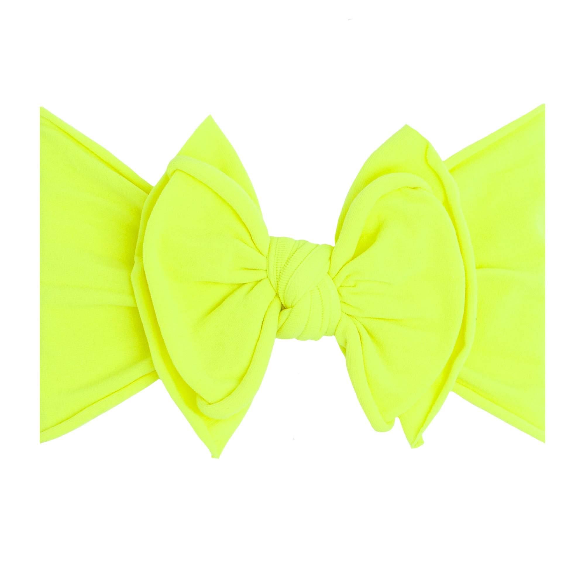 FAB-BOW-LOUS®: neon safety yellow