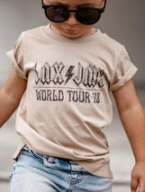 LNX JMS WORLD TOUR TEE - COFFEE